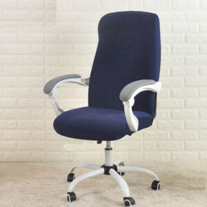 Capa Para Cadeira de Escritorio Azul Marinho | Capa Moderna
