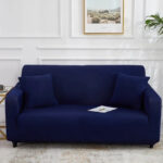 Capa Para Sofa Azul Noite | Capa Moderna