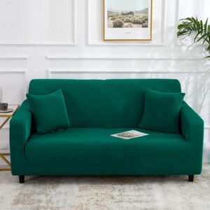 Capa Para Sofa Verde Escuro | Capa Moderna