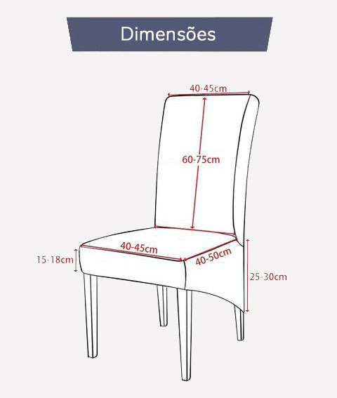 Como Medir Uma Capa De Cadeira? | Capa Moderna